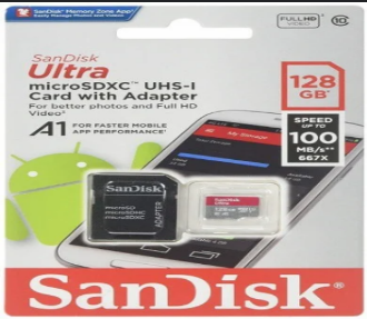كارت ذاكرة SanDisk سعة 128 جيجابايت|SANDISK 128GB كرت ذاكرة128